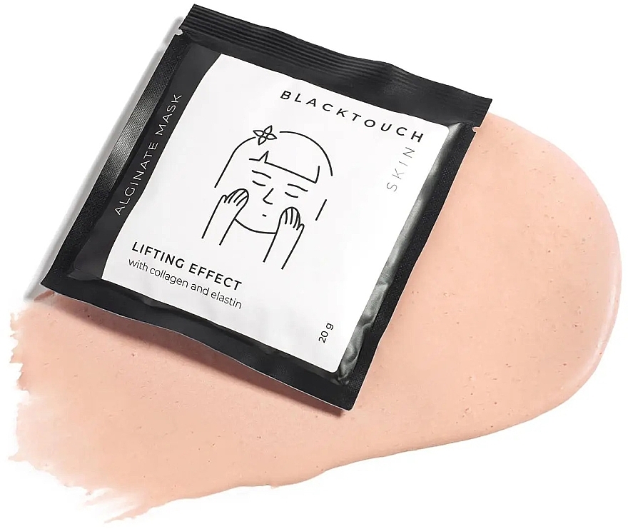 Альгинатная маска эффект лифтинга с коллагеном и эластином - BlackTouch Smart Alginate Mask — фото N2