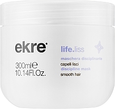 Маска для гладкости волос - Ekre Life.Liss Discipline Mask Smooth Hair  — фото N1