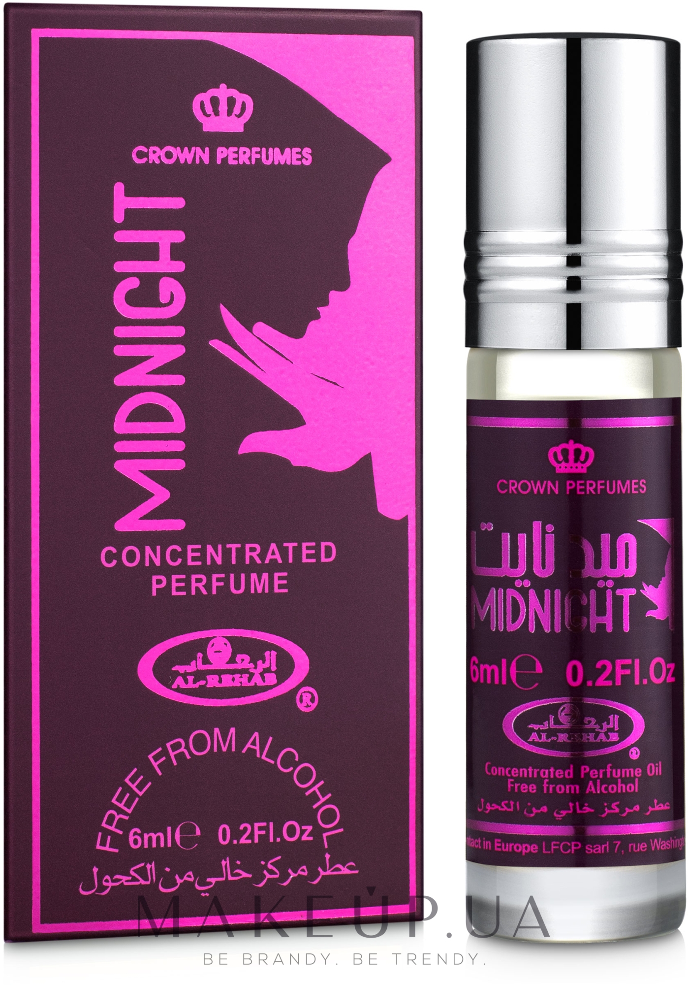 Al Rehab Midnight - Масляные духи — фото 6ml