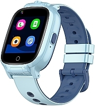 Смарт-часы для детей, голубые - Garett Smartwatch Kids Twin 4G — фото N1