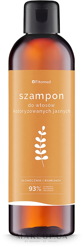Шампунь для светлых окрашенных волос - Fitomed Herbal Shampoo — фото 250ml