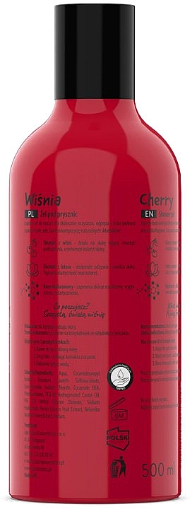 Гель для душу "Вишня" - APIS Professional Fruit Shot Cherry Shower Gel — фото N2