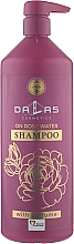 Шампунь для зміцнення й росту волосся на трояндовій воді - Dalas On Rose Water Shampoo — фото N3