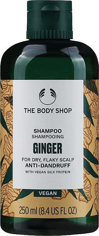 Шампунь проти лупи "Імбир" - The Body Shop Ginger Shampoo Anti-Dandruff Vegan