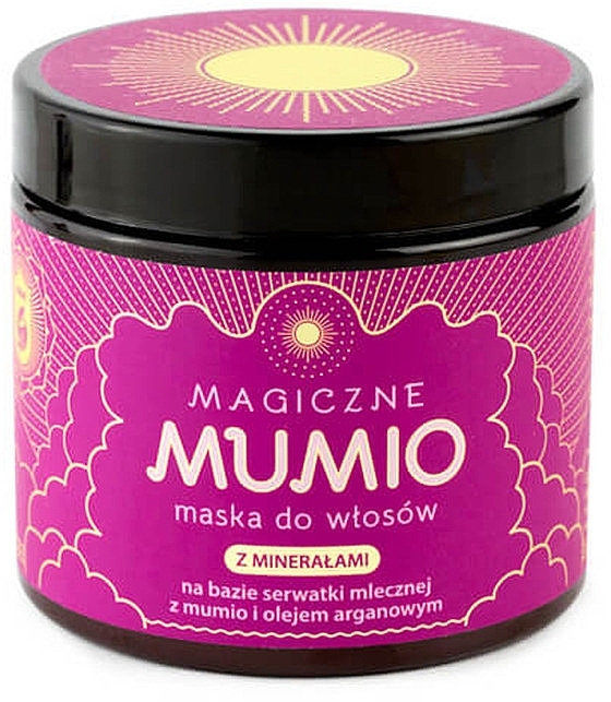 Маска для волосся з аргановою олією на основі молочної сироватки - Nami Magic Mumio — фото N1