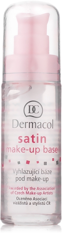База під макіяж матова з вирівнювальним ефектом - Dermacol Satin Base Make-Up — фото N2