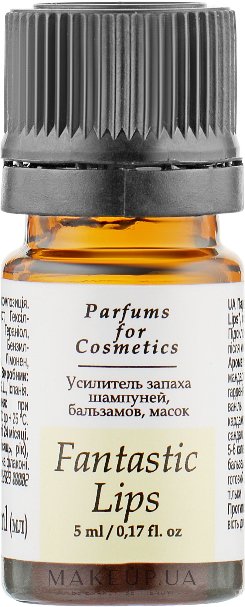 Усилитель запаха шампуней, бальзамов, масок "Fantastic Lips" - Parfums For Cosmetics Fantastic Lips — фото 5ml