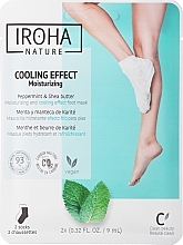 Парфумерія, косметика Маска для ніг - Iroha Nature Peppermint Relax Socks Foot Mask
