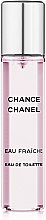 Парфумерія, косметика Chanel Chance Eau Tendre - Туалетна вода (змінний блок з футляром) (тестер)