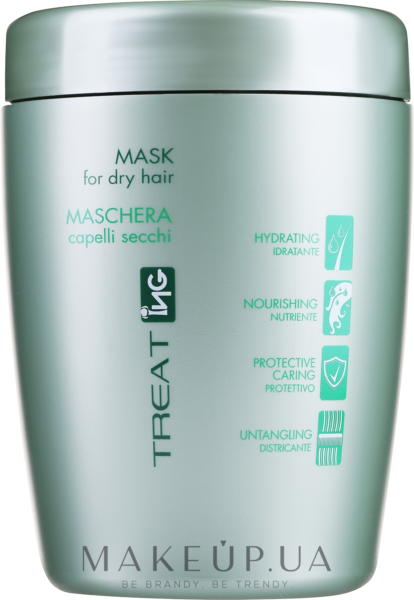 Маска для сухого волосся - ING Professional Treat - Treating Mask For Dry Hair — фото 1000ml