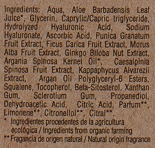 Сироватка для обличчя з гіалуроновою кислотою й вітаміном С - Kueshi Naturals Persimmon Hilauronic + Vit-C Advanced Serum — фото N4