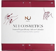 Набір "Адвент-календар", 24 продукти - NUI Cosmetics Natural Vegan Beauty Advent Calendar — фото N1