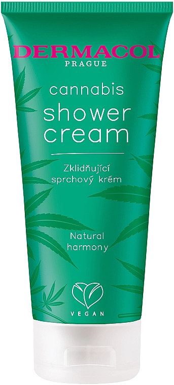 Успокаивающий крем для душа - Dermacol Cannabis Soothing Shower Cream — фото N1