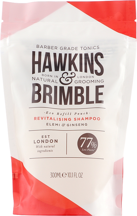 Восстанавливающий шампунь - Hawkins & Brimble Revitalising Shampoo Eco-Refillable (рефил) — фото N1