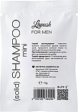 Твердий шампунь для чоловіків - Lapush Solid Shampoo For Man — фото N2