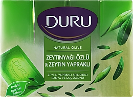 Мило "Оливкова олія й листя оливи" - Duru Natural Olive — фото N1