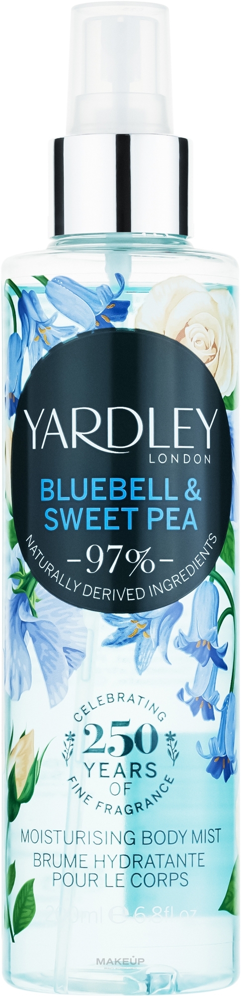 Yardley Bluebell & Sweet Pea - Спрей для тіла — фото 200ml