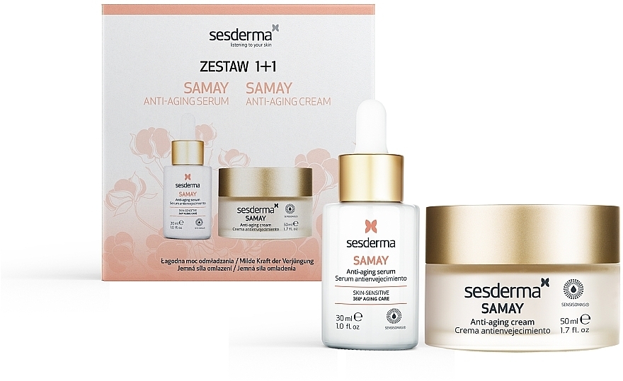 Набір - SesDerma Laboratories Samay (serum/30 ml + cr/50 ml) — фото N3