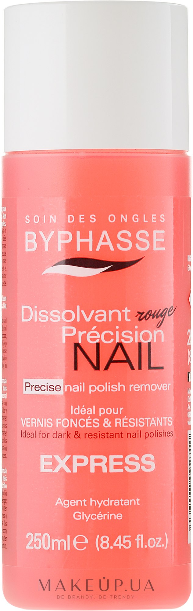 Засіб для зняття лаку - Byphasse Nail Polish Remover Express — фото 250ml