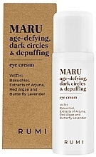 Антивіковий крем для повік проти темних кіл і зморщок - Rumi Maru Age-Defying Dark Circles & Depuffing Eye Cream — фото N1