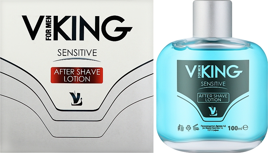Лосьон после бритья для чувствительной кожи - Aroma Viking Sensitive — фото N2