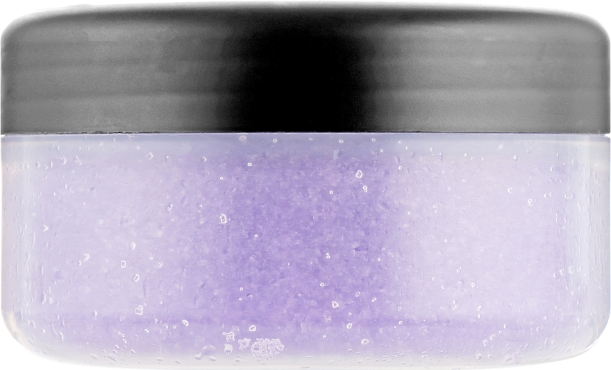 Скраб "Черничный кекс" для тела, сахарно-солевой - Nishen — фото N2