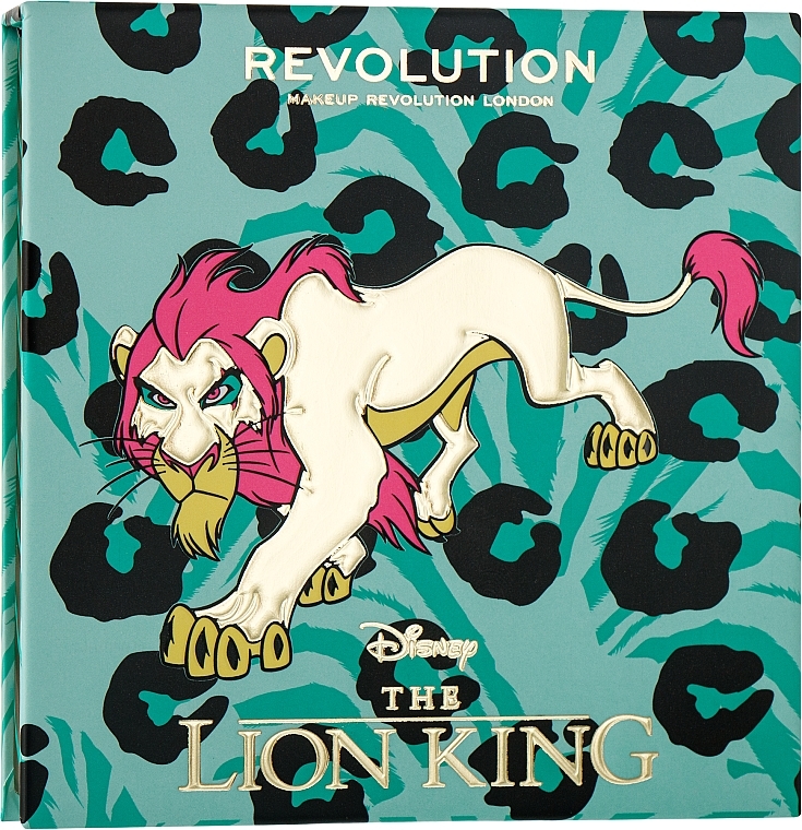 Палетка теней для век - Makeup Revolution Disney The Lion King Circle Of Life Eyeshadow Palette — фото N2