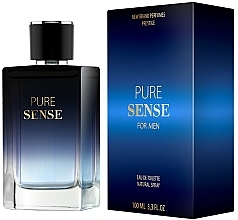 New Brand Prestige Pure Sense For Men - Туалетна вода — фото N1