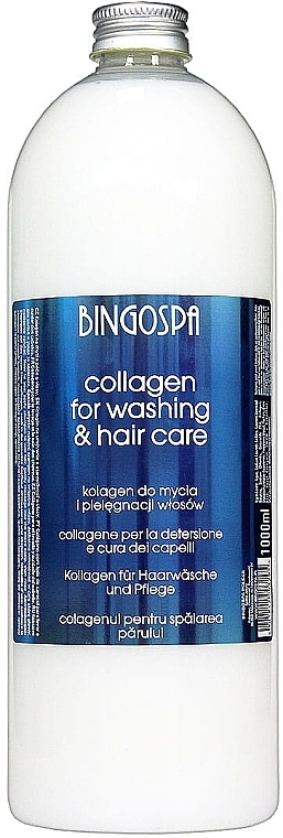 Шампунь для волосся, з колагеном - BingoSpa Hair Wash and Care Collagen — фото N1