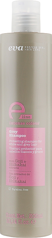 Шампунь для сивого волосся - Eva Professional E-line Grey Shampoo — фото N3