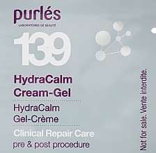 Гидроуспокаивающий крем-гель - Purles Clinical Repair Care 139 HydraCalm Cream-Gel (пробник) — фото N1