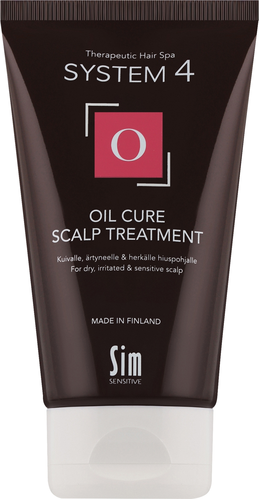 Пилинговая маска "О" для очищения кожи головы - Sim Sensitive System 4 Oil Cure Scalp Treatment — фото 75ml