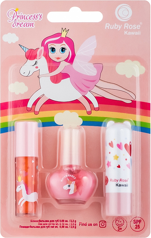 Детский набор для макияжа, HB-K2113 - Ruby Rose Princess's Dream