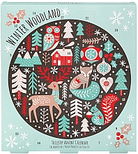 Набір «Адвент-календар», 24 продукти - Technic Cosmetics Winter Wonderland Toiletry Advent Calendar — фото N1