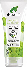 Парфумерія, косметика Органічний лосьйон для тіла з календулою - Dr Organic Fragrance Free Skin Lotion Organic Calendula