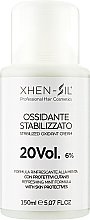 Окислювач для фарби стабілізований з захистом шкіри 20 Vol. 6 % - Silium Xhen-Sil — фото N1