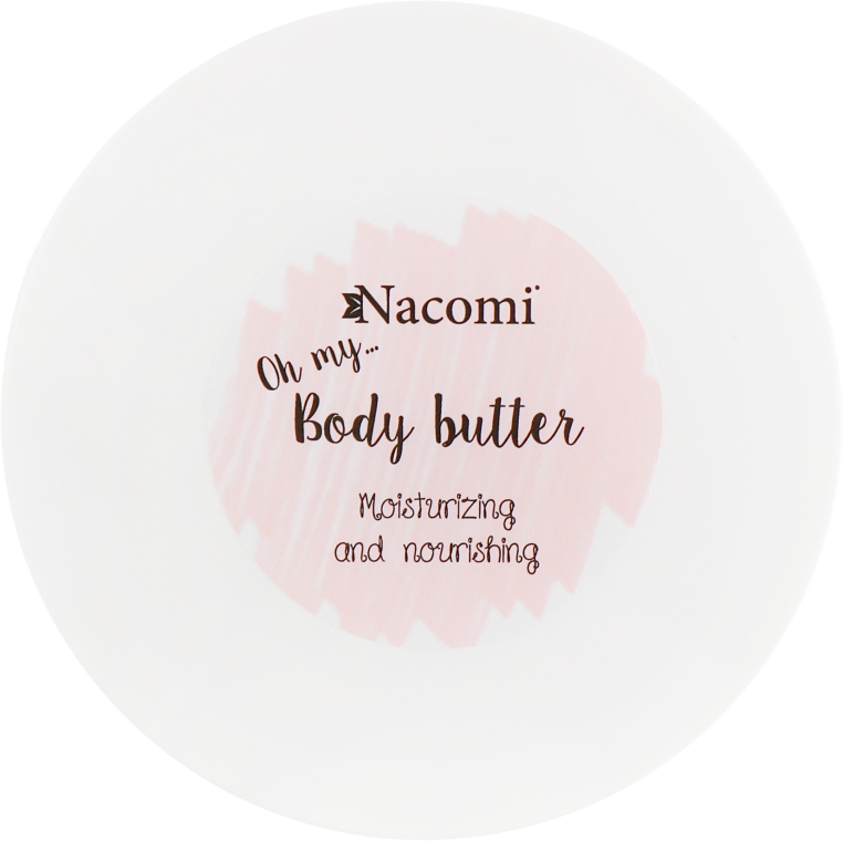 Масло для тіла, з олією виноградних ксточок і маслом ши - Nacomi Body Butter Summer in Creece