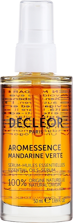 Сыворотка с эфирными маслами для сияния кожи лица - Decleor Aromessence Green Mandarin Oil Serum — фото N3