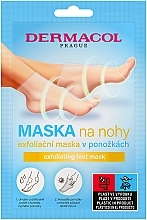 Парфумерія, косметика Отшелушивающая маска для ног - Dermacol Exfoliating Feet Mask