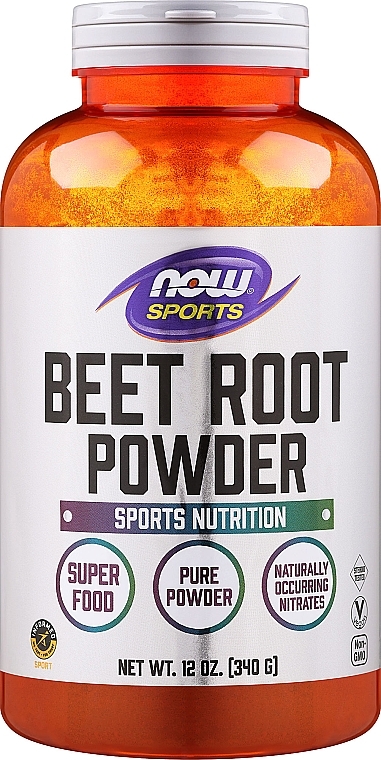 Харчова добавка в порошку "Корінь буряку" - Now Foods Beet Root Sports — фото N1