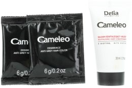 Духи, Парфюмерия, косметика УЦЕНКА Антиседин для брюнетов - Delia Cameleo Men Anti Grey Hair Color*