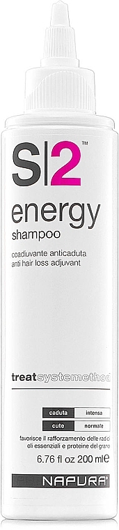 Шампунь против выпадения - Napura S2 Energy Shampoo — фото N1