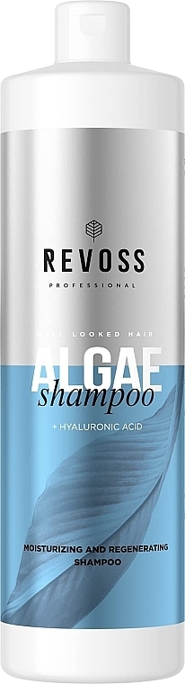 Зволожувальний шампунь для волосся з водоростями - Revoss Professional Algae Shampoo — фото N1