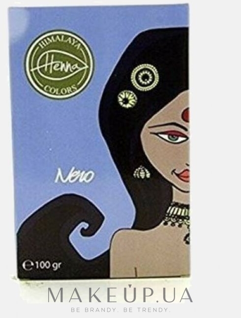Гімалайська хна для волосся - Himalaya dal 1989 Henna Colors — фото Black