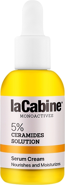 Крем-сироватка для обличчя - La Cabine Monoactives 5% Ceramides Solution Serum Cream