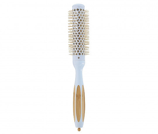Круглая щетка для волос - Ilu Hair Brush BambooM Round 25 mm — фото N1