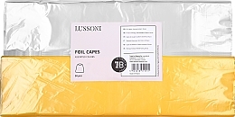 Накидки из фольги, белые + желтые - Lussoni Foil Capes — фото N1