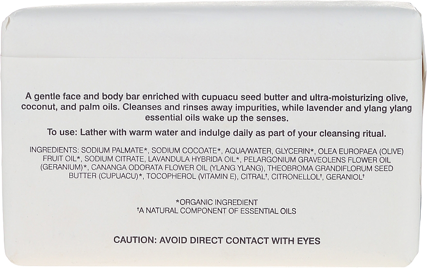 Мыло для лица и тела - John Masters Organics Lavender Rose Geranium & Ylang Ylang Face & Body Bar — фото N2