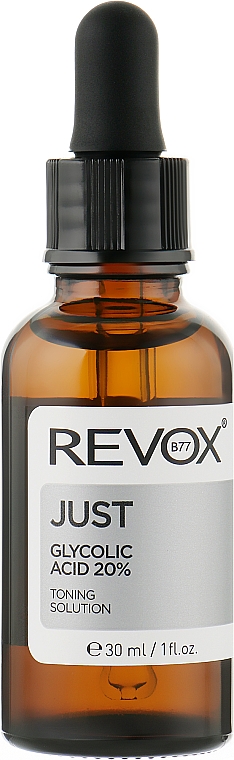 Пілінг для обличчя з гліколевою кислотою 20% - Revox B77 Just Glycolic Acid 20% — фото N1