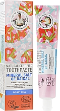 Натуральна зубна паста з мінеральною байкальською сіллю - Рецепти бабусі Агафії — фото N1